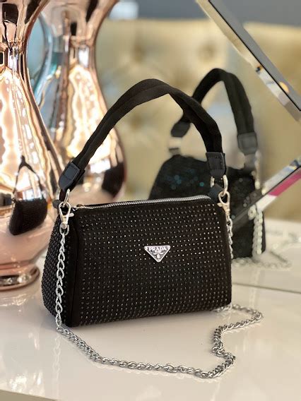 bolsa strass prada|bolsas de prada mujer.